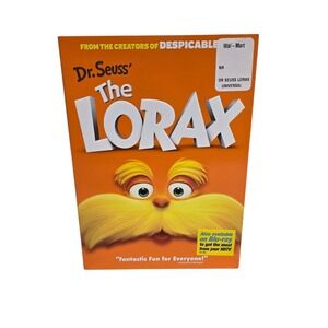 Dr. Seuss The Lorax DVD 2012 New Sealed with Slipcover Danny DeVito Taylor Swift